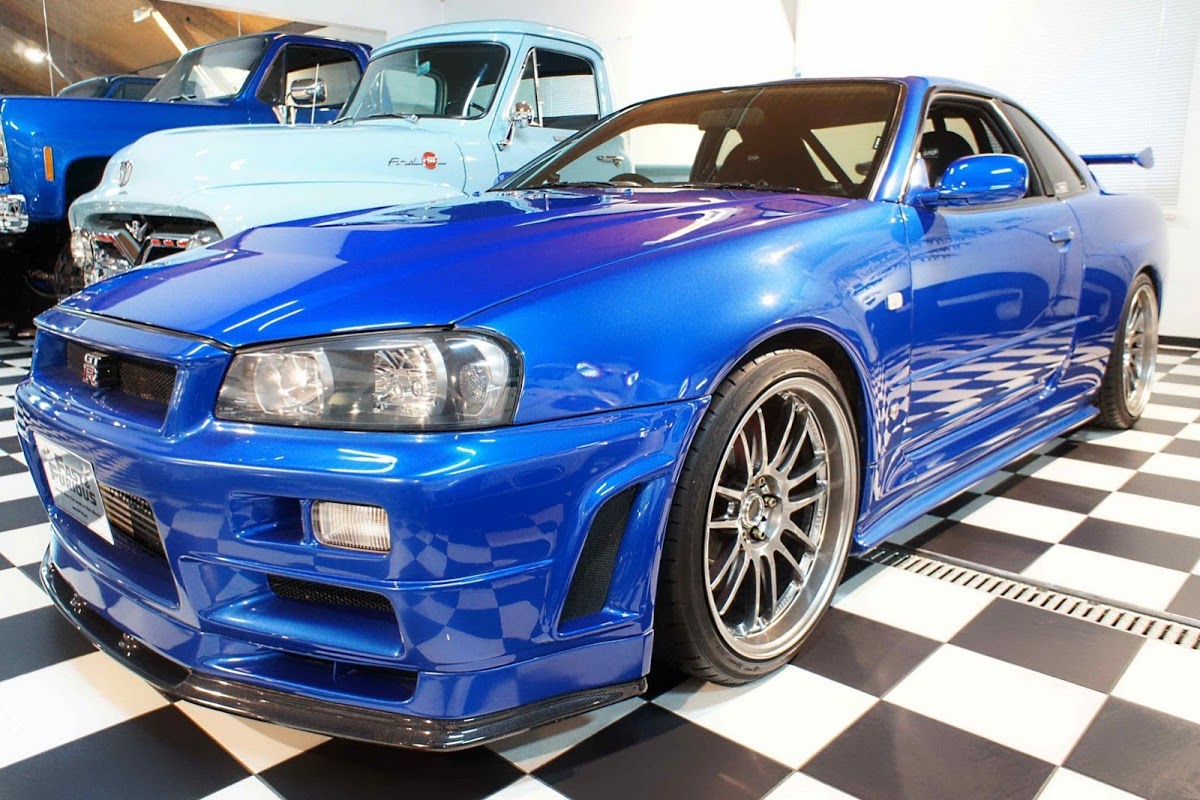 Paul Walker-Driven Nissan Skyline GT-R from “Fast and Furious 4