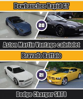 Check Out 50 GTA V Cars And Their Real Life Counterparts | Carscoops