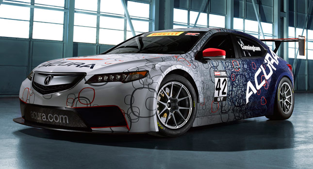  2015 Acura TLX Looks Good in Racing Clothes