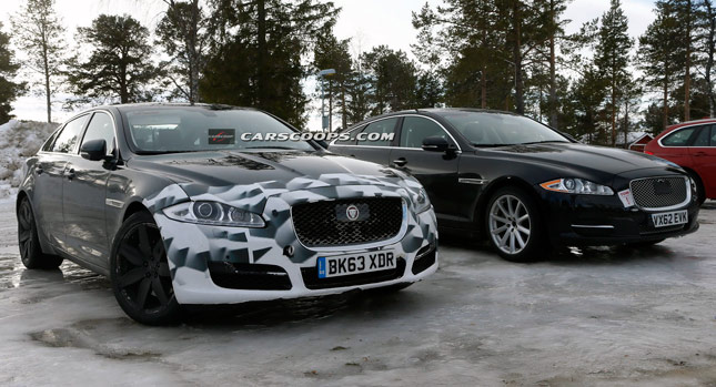  Test Your Facelift Spotting Skills: 2015 Jaguar XJ vs. Current Model