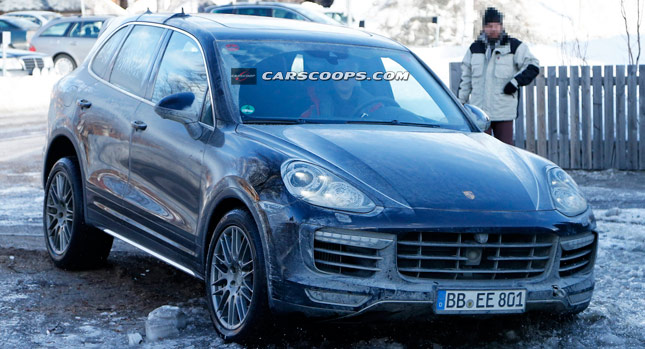  Facelift Porsche Cayenne, Possibly the Turbo S, Spied