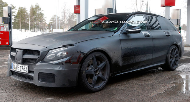  Scoop: Mercedes Brings the Thunder with Estate Variant of C63 AMG