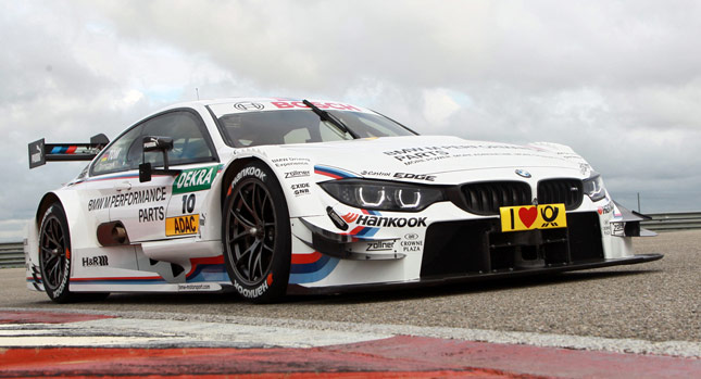  BMW Replaces M3 with M4 Racer in the 2014 DTM Season