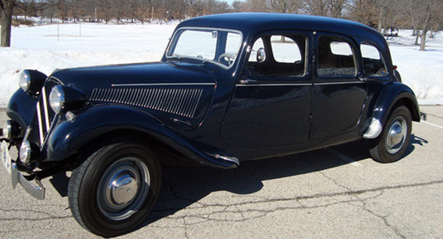  Clean 1955 Citroen Traction Avant Costs $16,500 in Woodstock, Illinois