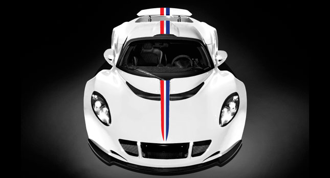  Hennessey Venom GT World's Fastest Edition Wears its Stripes, Leaves Out the Stars