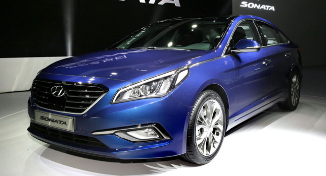  All New Hyundai Sonata Officially Shows Face in Korean Spec