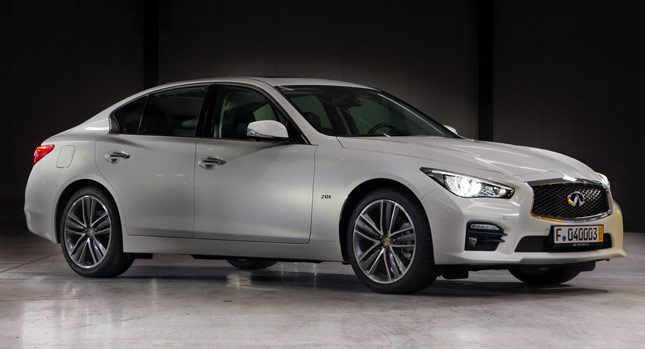  Infiniti Launches Q50 with New 214PS 2.0-liter Turbo Engine in Geneva