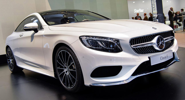  New Mercedes S-Class Coupé's Star Shines at the Geneva Motor Show