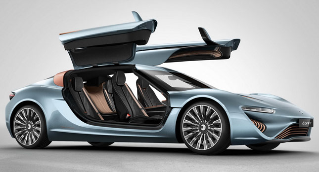  New NanoFlowcell QUANT e-Sportlimousine is the Albatross of EVs