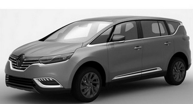  All-New 2015 Renault Espace Reveals Itself in Official Patents