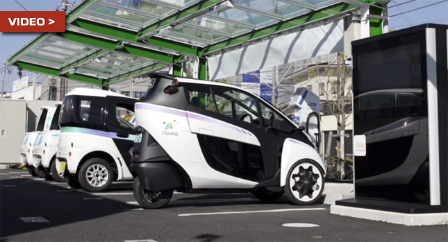  Toyota Begins Public Trials of the i-Road in Japan, will Bring it to France Later this Year