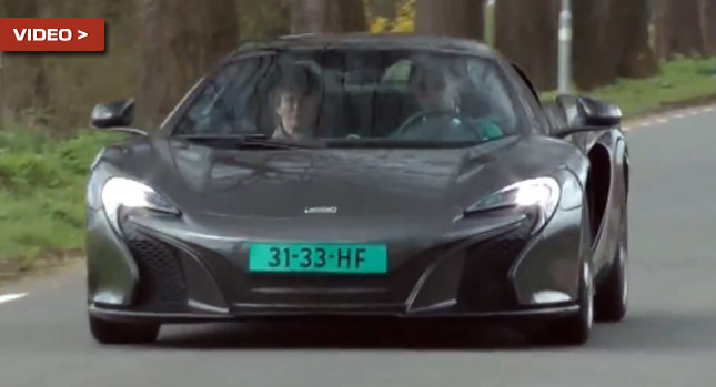  New McLaren 650S Struggles for Grip in Unofficial Video