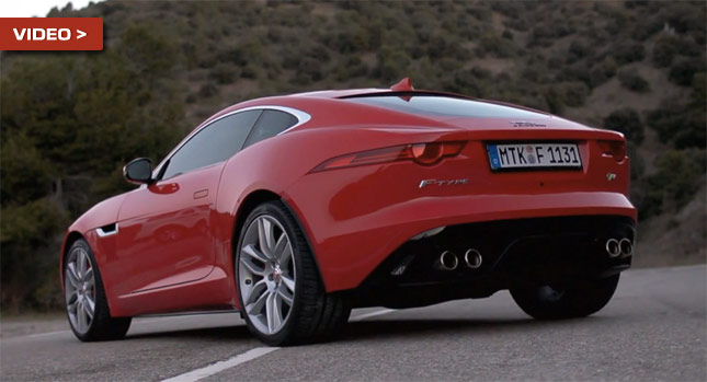  UK Review of Jaguar F-Type Coupe Places it on Lofty Pedestal