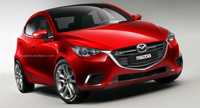  Modified Hazumi Concept Believably Previews Production Mazda2