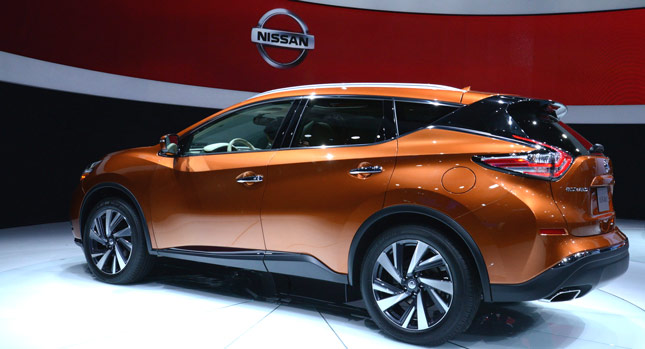  New 2015 Nissan Murano Pictured and Filmed at the NY Auto Show