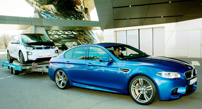  Look How This Man Took Delivery of a New i3 and M5 from BMW Welt