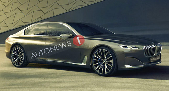  New BMW Vision Future Luxury Concept Allegedly Leaked, Looks Like a Sedan Gran Lusso