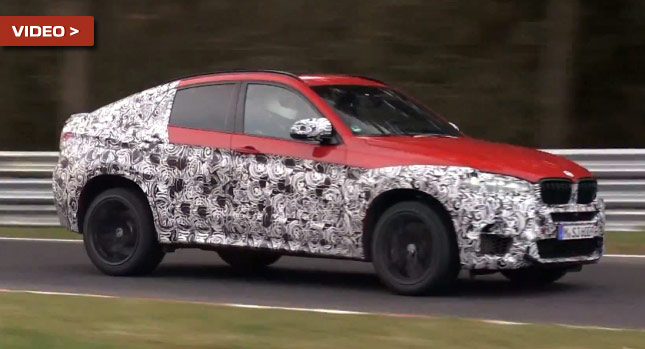  Next BMW X6M F86 Punishes Tires on the Ring; V8 Still Sounds Boring