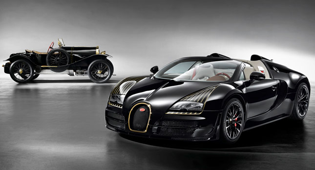  Bugatti’s Fifth Legend Model "Black Bess" will Debut in Beijing