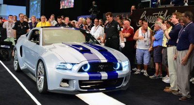 Need For Speed Ford Mustang Sold for $300,000 at Barrett-Jackson ...