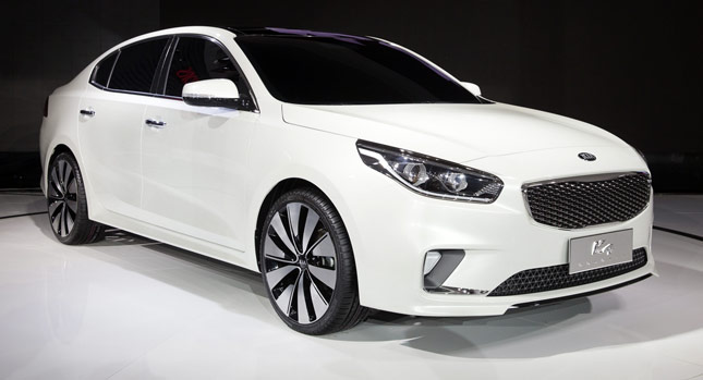  Kia Trots Out New K4 Mid-Size Sedan Concept in Beijing