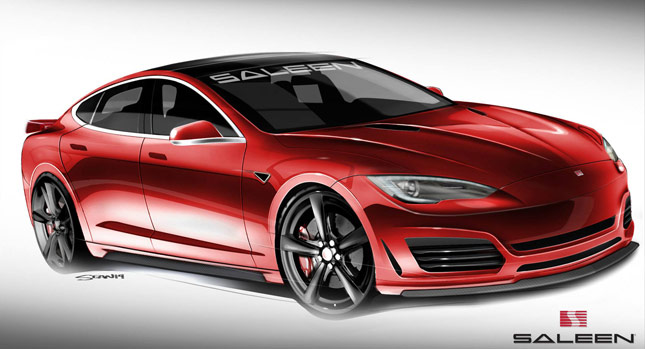  This is What Saleen will do to a Tesla Model S This Summer