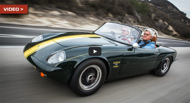  Jay Leno Shows off Custom, Newly Upgraded 1966 Lotus Elan