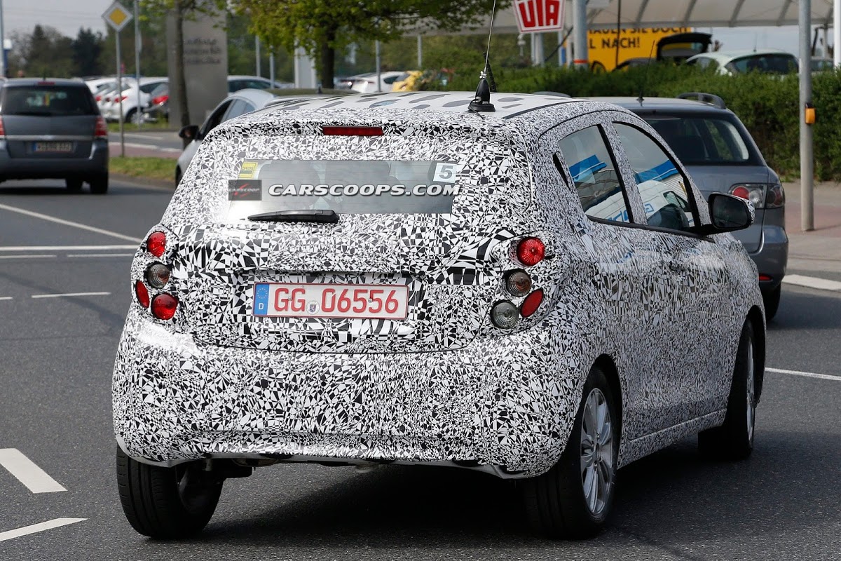 New Opel and Vauxhall Agila City Car Spied, Based on Next Chevy Spark