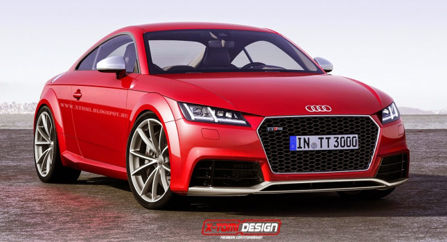  New Audi TT-RS Imagined and Digitally Created