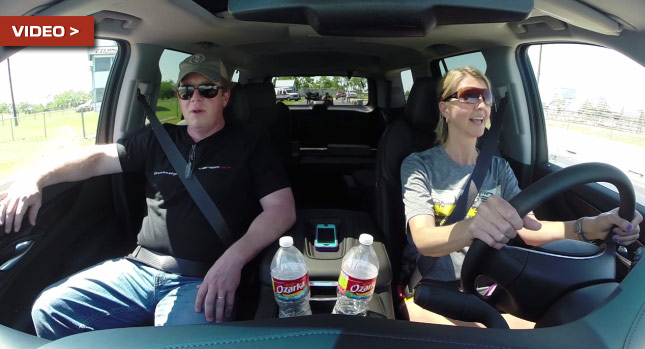  Mrs. Hennessey Takes Supercharged Escalade Down the Drag Strip