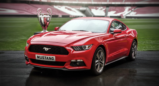  First 500 Mustangs for Europe to be Pre-Ordered at UEFA Champions League Final [w/Video]