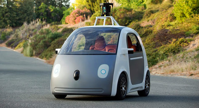  Google Reveals New Self-Driving Pod with Bubbly Proportions, No Steering Wheel or Pedals