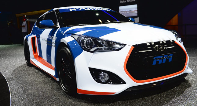  Hyundai's Mid-Engine Veloster RM Concept Revealed in the Flesh