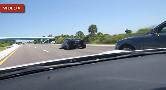  Lamborghini Huracan Test Driver has a Hissy Fit Over Amateur Carparazzo