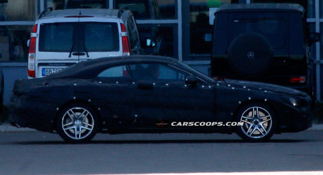  New Mercedes-Benz S-Class Cabriolet with Seating for Four Spied