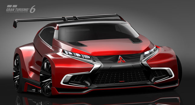  Mitsubishi Concept XR-PHEV Evolution Vision Gran Turismo [29 Photos & Video]