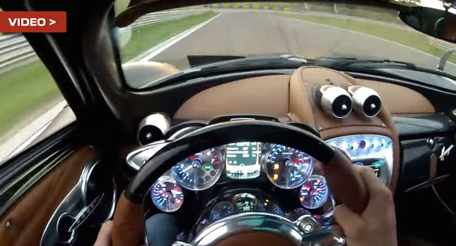  You'll Want to Be a Millionaire Too After Seeing this Pagani Huayra POV