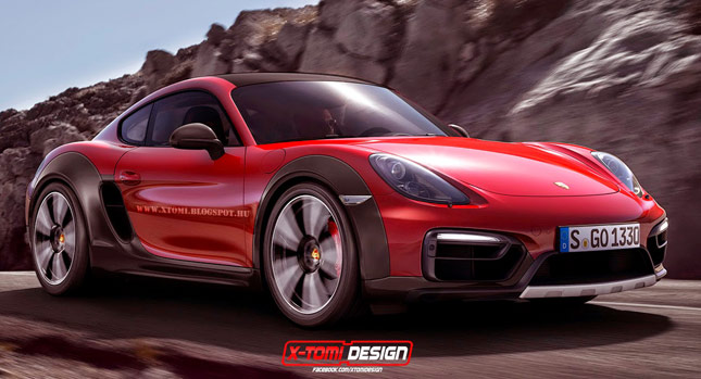  Porsche Cayman Gets a Crossover Safari Rendition