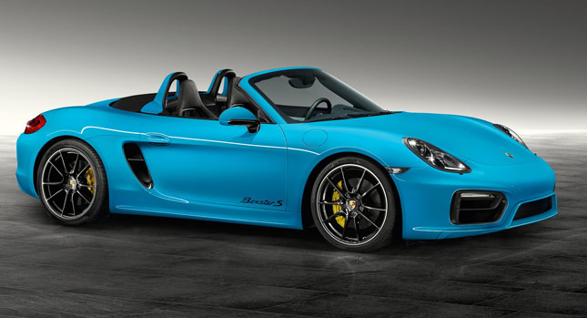  Boxster S in Riviera Blue, Courtesy of Porsche Exclusive