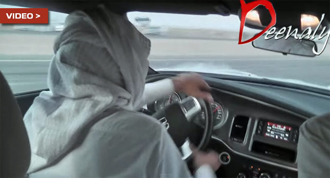  Brazen Saudis Drift Dodge Charger at 220km/h or 137mph on Public Highway