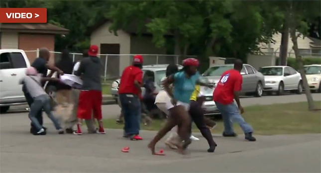  Crazed Driver Plows Through Crowd in Texas