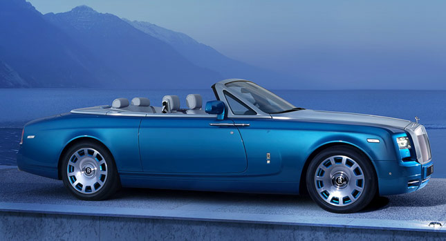  Rolls-Royce Releases New Special Drophead Coupe Waterspeed Collection Edition