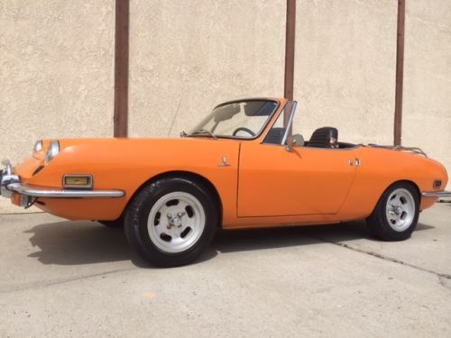 Bug-Eyed 1972 Fiat 850 Spider Looking for New Owner in California