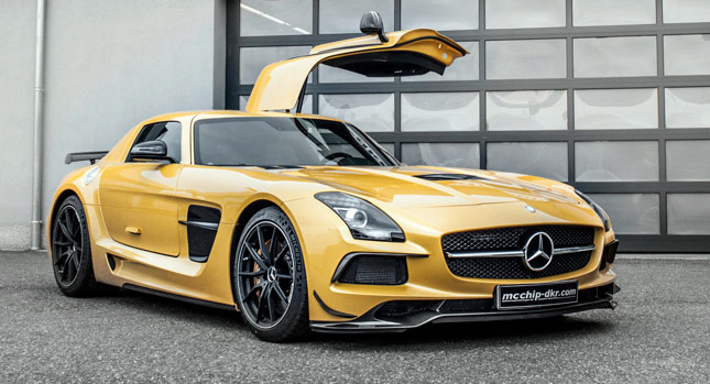  Mcchip Gives Mercedes SLS AMG Black Series an ECU Boost