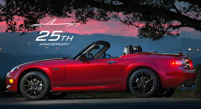  UK Gets 750 out of 1,000 Mazda MX-5 25th Anniversary Limited Editions