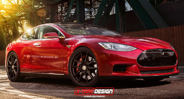  Tesla Model S Becomes a Coupe via Rendering