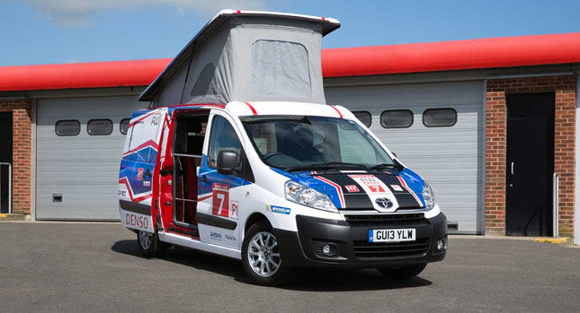  Toyota Commissions Proace-Based PRO40 Campervan for Le Mans