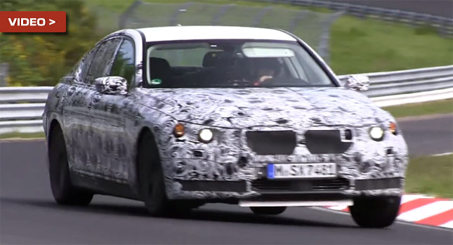  Next-Gen BMW 7-Series Seen in Full Camo Around the Nurburgring