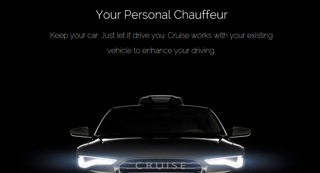  Startup Company Cruise Sets Out to Create its Own Autonomous Driving Tech