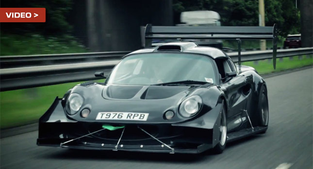  Lotus Exige Time Attack Car Looks Like it Crashed into a Shed Full of Spoilers